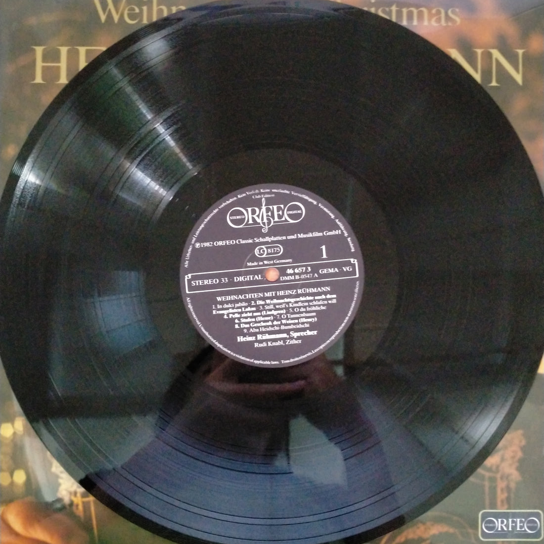 Heinz Rühmann - Weihnachten Mit Heinz Rühmann (Vinyl) (VG+)