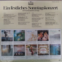 แผ่นเสียง Fritz Wunderlich - Ein Festliches Sonntagskonzert, 3. Folge Vinyl VG+