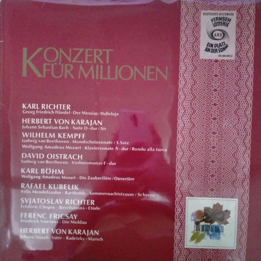 แผ่นเสียง Various - Konzert Für Millionen (Vinyl) (VG+)