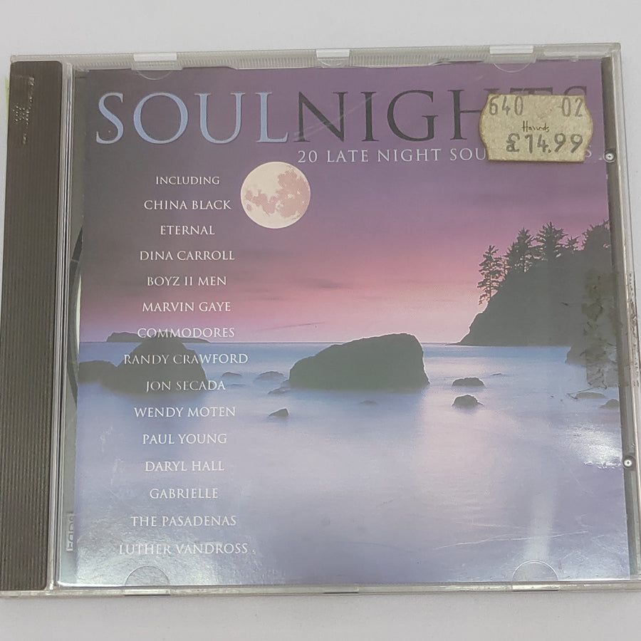 ซีดี Various - Soul Nights (CD) (VG+)