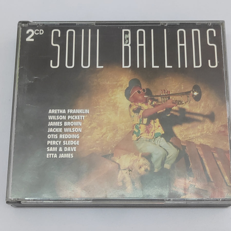 ซีดี Various - Soul Ballads (CD) (VG+) (2CDs)