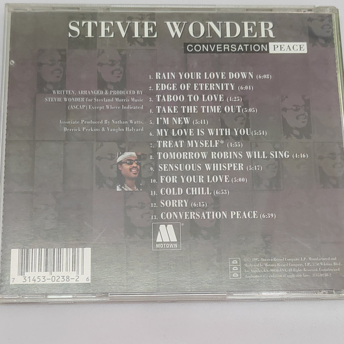 ซีดี Stevie Wonder - Conversation Peace CD VG+