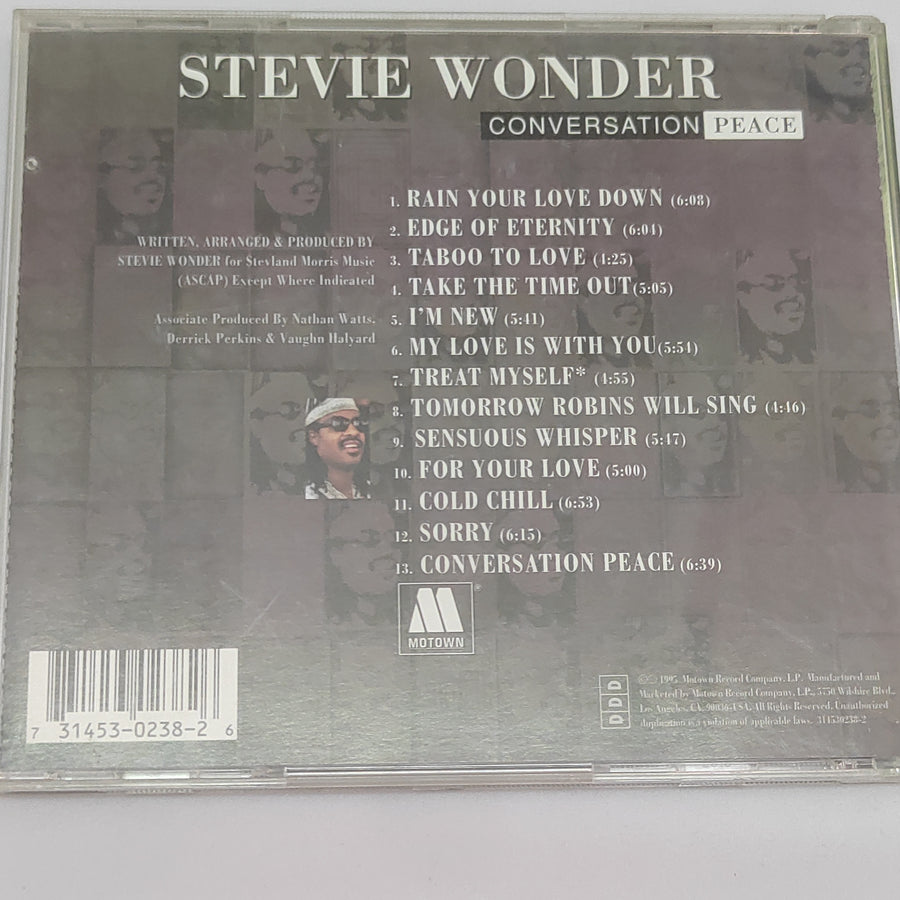 ซีดี Stevie Wonder - Conversation Peace (CD) (VG+)