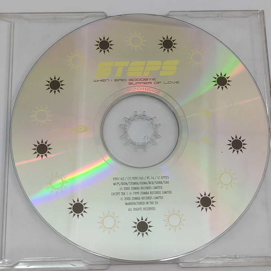 ซีดี Steps - When I Said Goodbye / Summer Of Love (CD) (VG+)