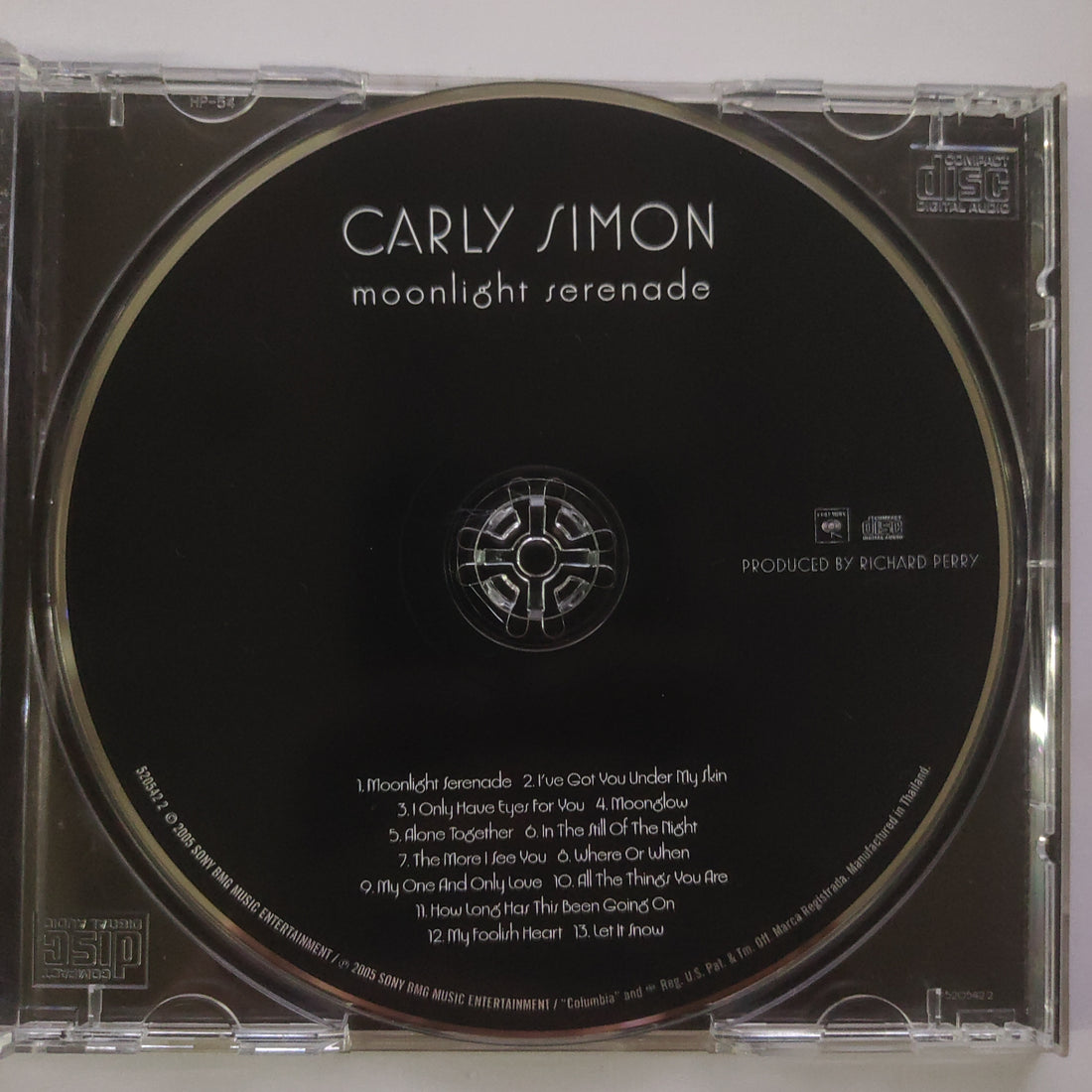 Carly Simon - Moonlight Serenade (CD) (VG+)