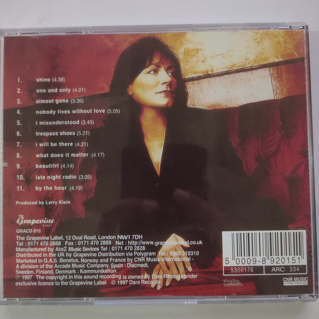 ซีดี Mary Black - Shine (CD) (VG+)