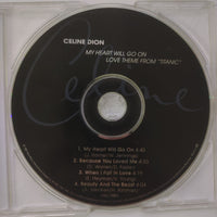 Céline Dion - My Heart Will Go On (CD) (VG+)