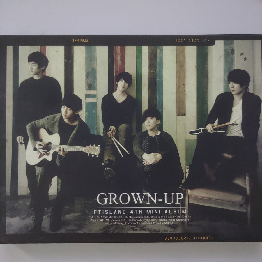 ซีดี F.T. Island - Grown-Up CD VG+