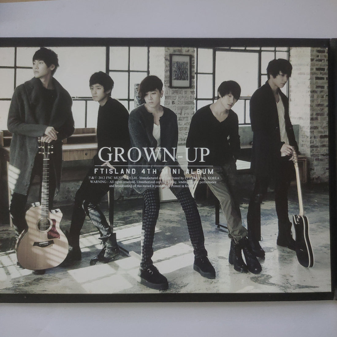 ซีดี F.T. Island - Grown-Up CD VG+