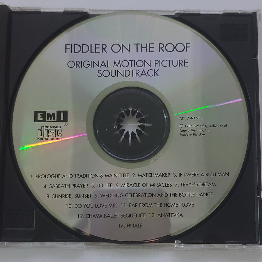 ซีดี John Williams , Isaac Stern - Fiddler On The Roof (Original Motion Picture Soundtrack Recording) (CD) (NM or M-)