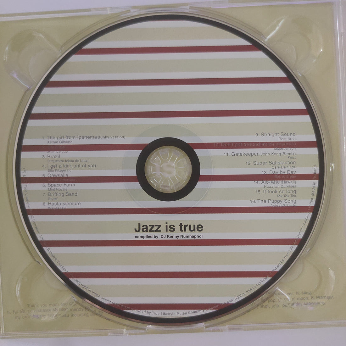 ซีดี Various - Jazz is true (CD) (VG+)