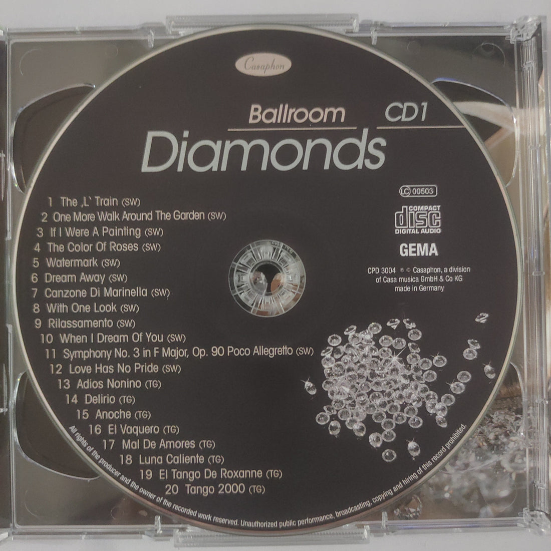 ซีดี Various - Ballroom Diamonds (CD) (VG+) (2CDs)