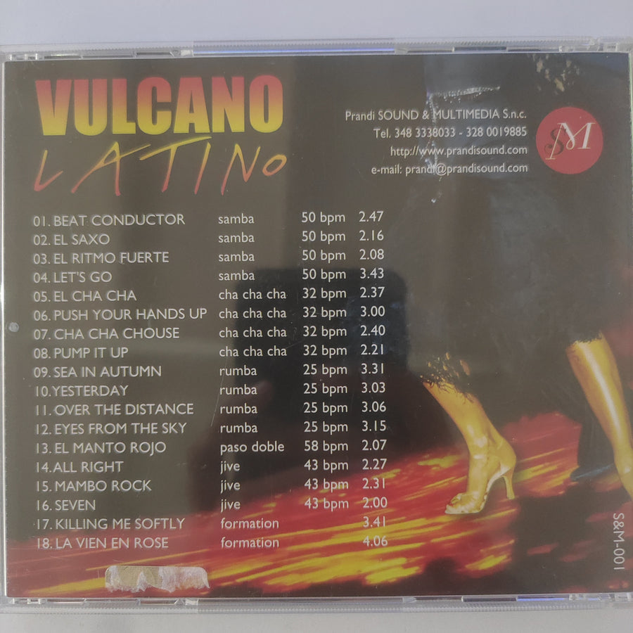 ซีดี Various - VULCANO LATINO (CD) (VG+)