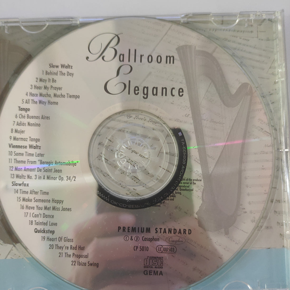 ซีดี Various - Ballroom Elegance (CD) (VG+)