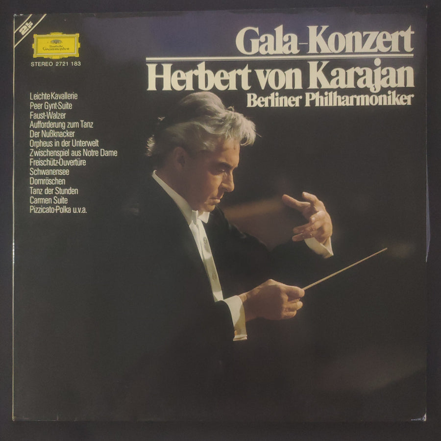 แผ่นเสียง Herbert von Karajan, Berliner Philharmoniker - Gala-Konzert (Vinyl) (VG+) (2LPs)