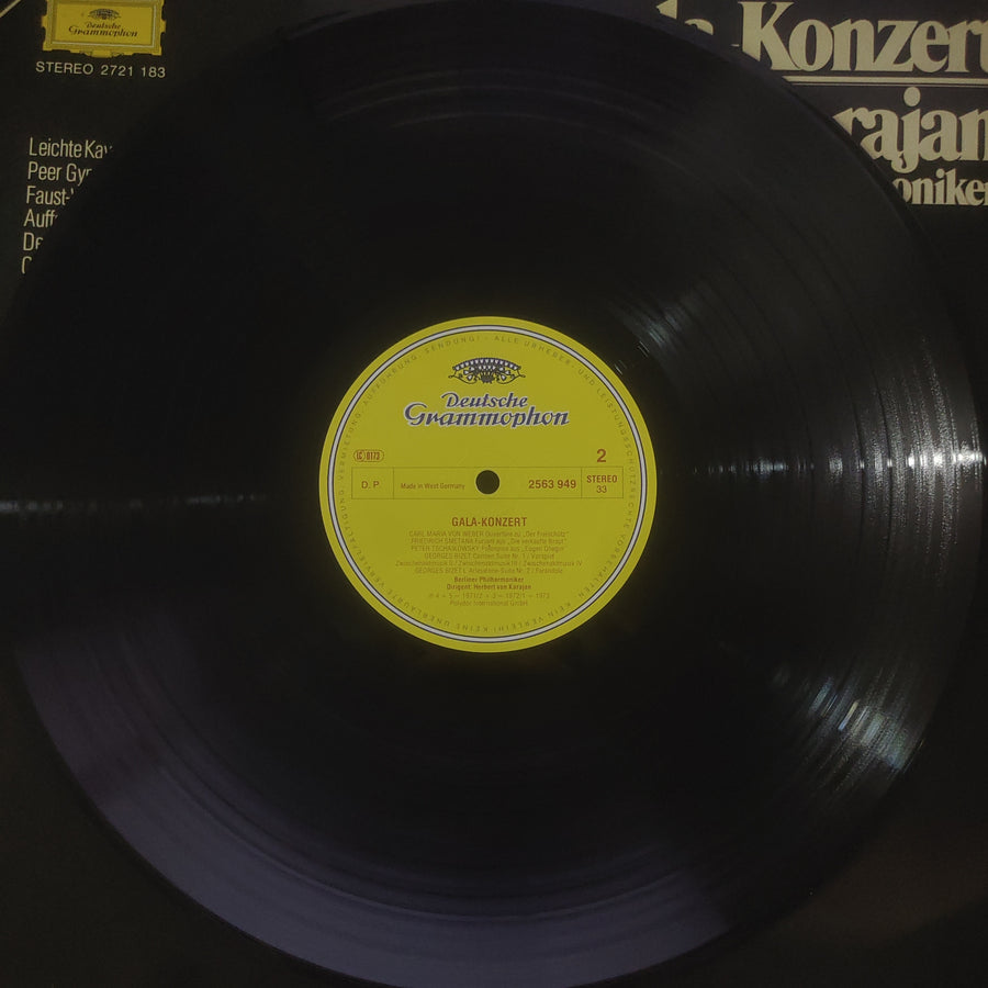 แผ่นเสียง Herbert von Karajan, Berliner Philharmoniker - Gala-Konzert (Vinyl) (VG+) (2LPs)