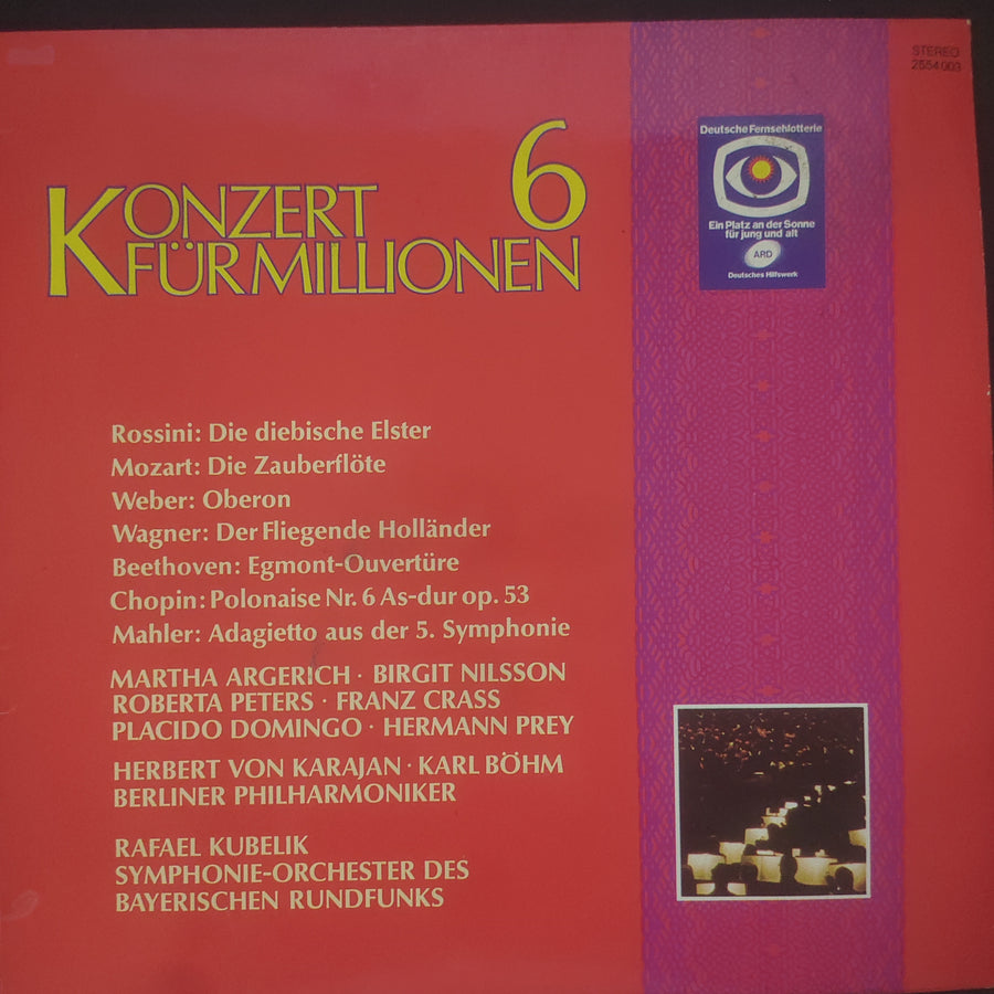 แผ่นเสียง Various - Konzert Für Millionen 6 (Vinyl) (VG+)