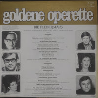 แผ่นเสียง Johann Strauss Jr., Gisela Ehrensperger, Dorothea Chryst, Ulf Fürst, Jörn Wilsing, Symphonie-Orchester Graunke, Peter Falk  - Die Fledermaus (Großer Querschnitt) (Vinyl) (VG+)