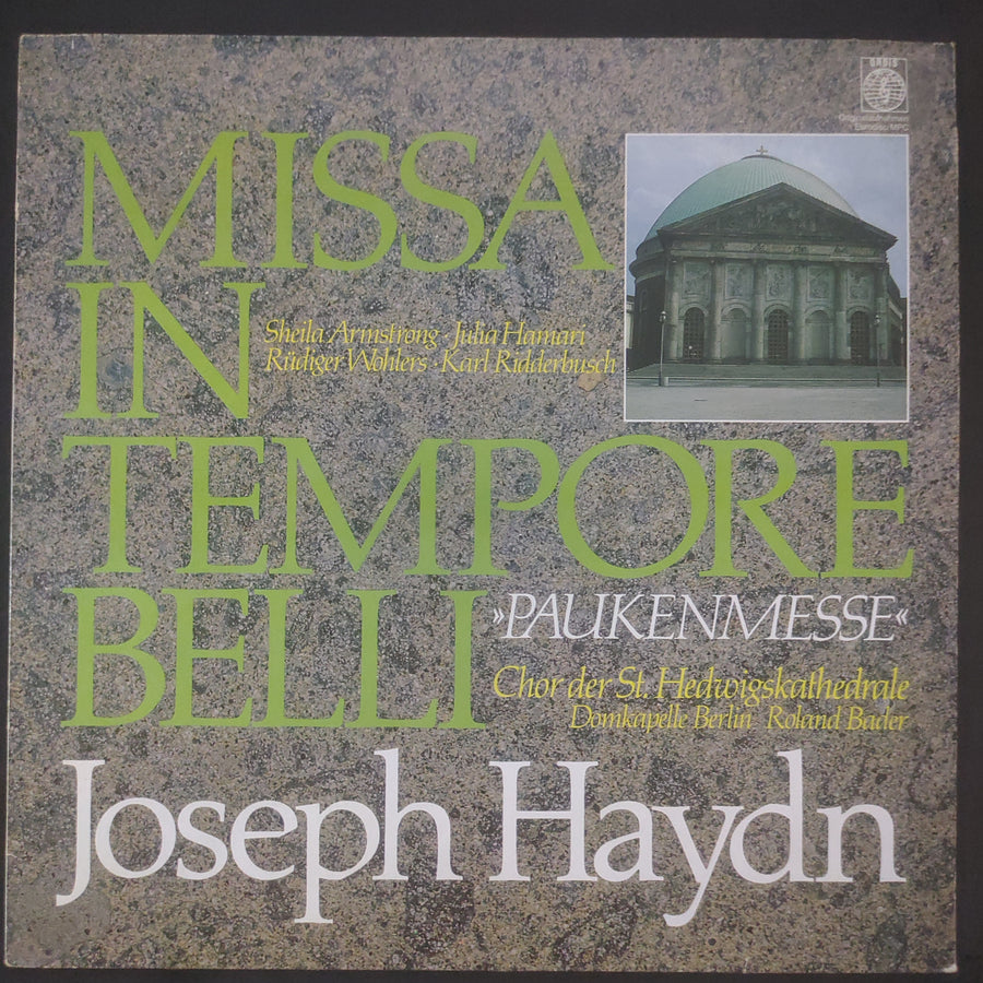 แผ่นเสียง Joseph Haydn, Chor Der St. Hedwigs-Kathedrale Berlin, Berliner Domkapelle, Roland Bader - Missa In Tempore Belli »Paukenmesse« (Vinyl) (VG+)