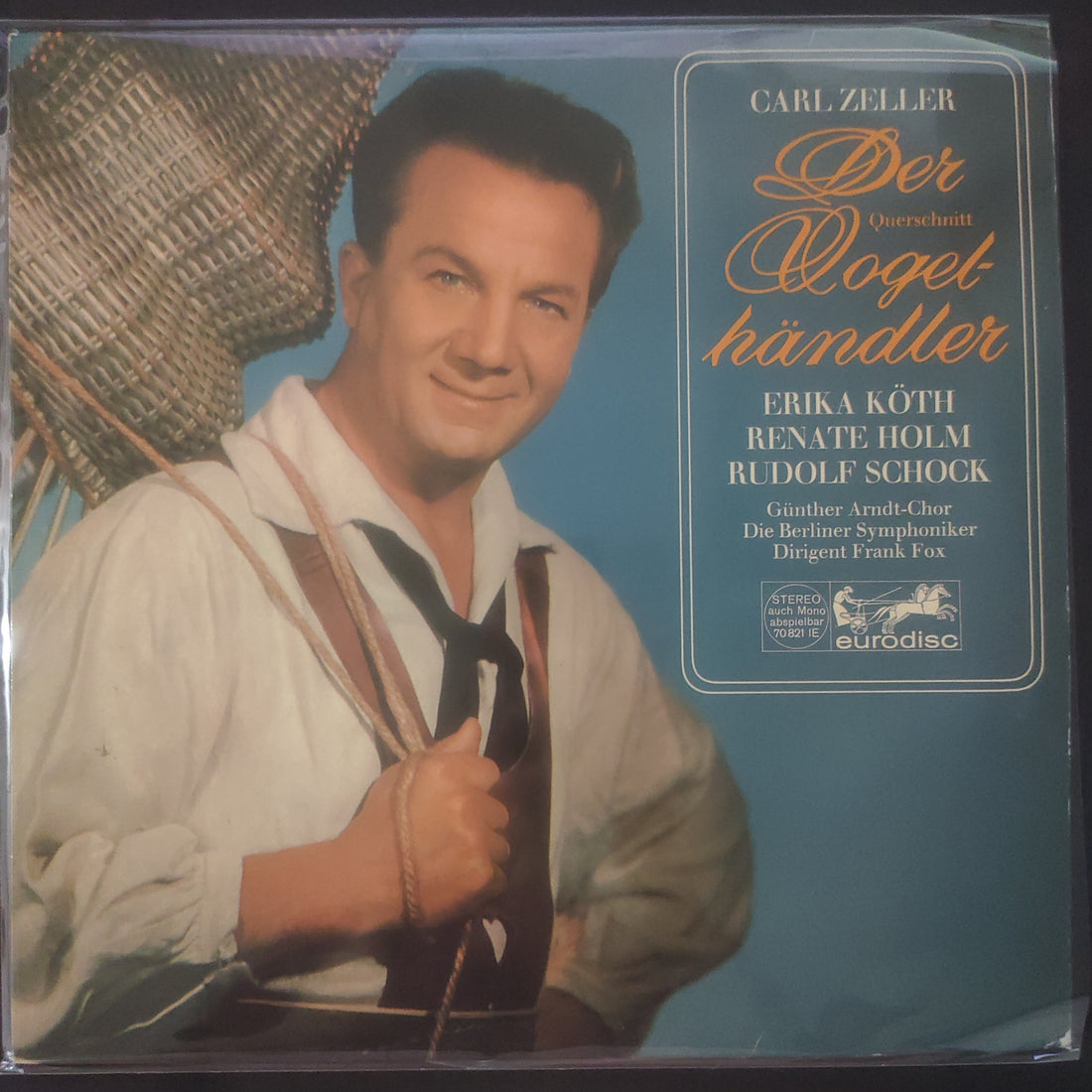 แผ่นเสียง Carl Zeller - Der Vogelhändler (Querschnitt) (Vinyl) (VG)