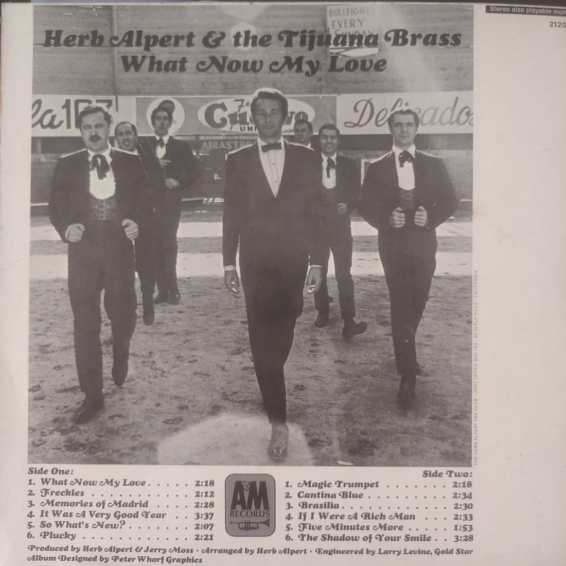 แผ่นเสียง Herb Alpert & The Tijuana Brass - What Now My Love (Vinyl) (VG)