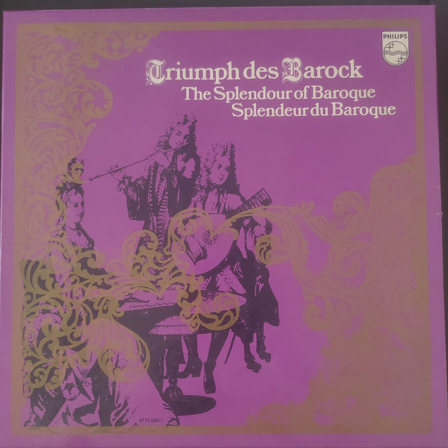 แผ่นเสียง Various - Triumph Des Barock (Vinyl) (VG+) (Boxset, 6LPs)