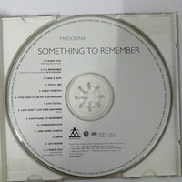 ซีดี Madonna - Something To Remember (CD) (VG)