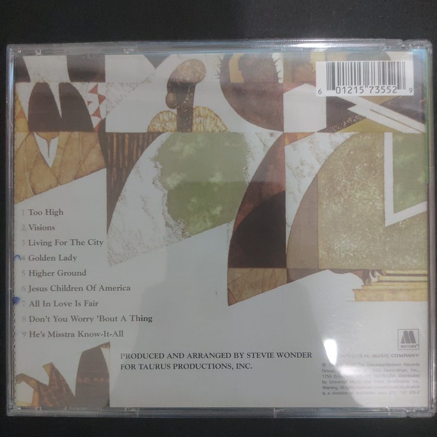 ซีดี Stevie Wonder - Innervisions (CD) (VG+)