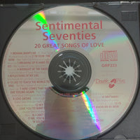 ซีดี Various - Sentimental Seventies (CD) (VG+)