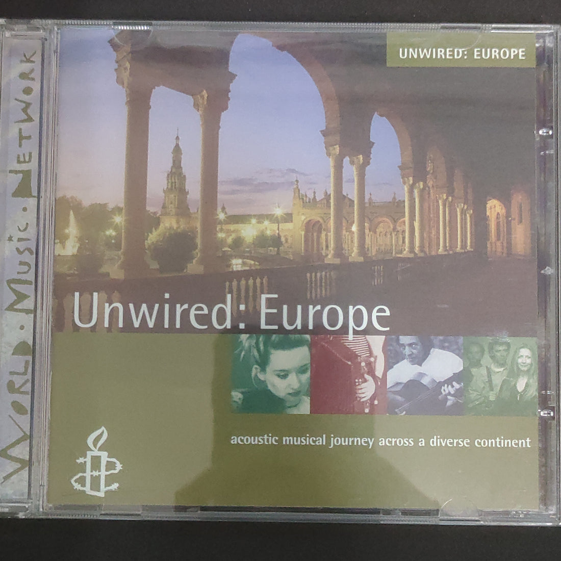 ซีดี Various - Unwired: Europe (CD) (VG+)