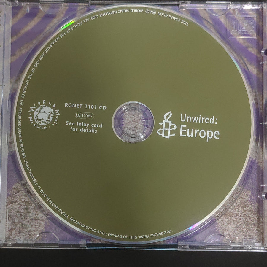 ซีดี Various - Unwired: Europe (CD) (VG+)