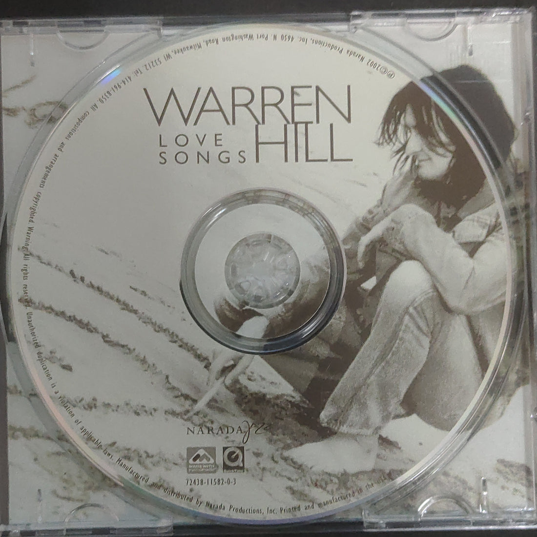 ซีดี Warren Hill - Love Songs (CD) (VG)