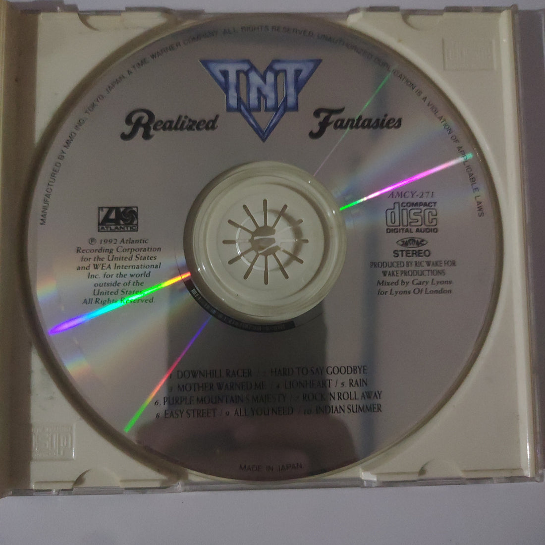 ซีดี TNT  - Realized Fantasies (CD) (G)