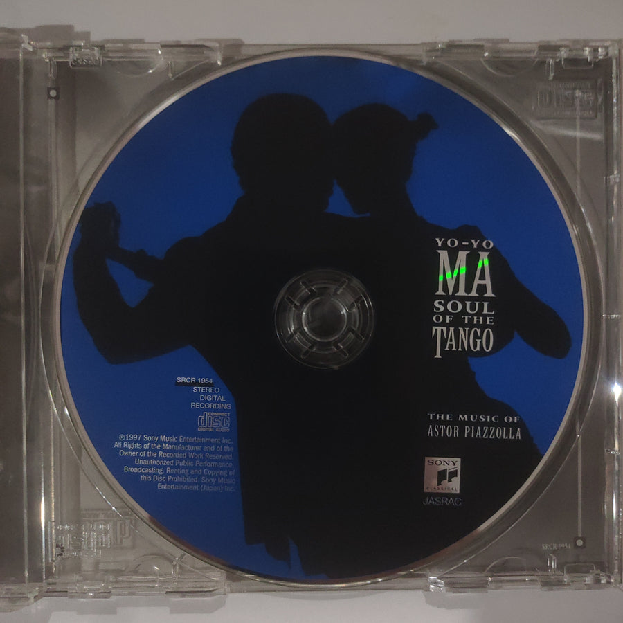 ซีดี Yo-Yo Ma - Soul of The Tango: The Music Of Astor Piazzolla (CD) (VG+)