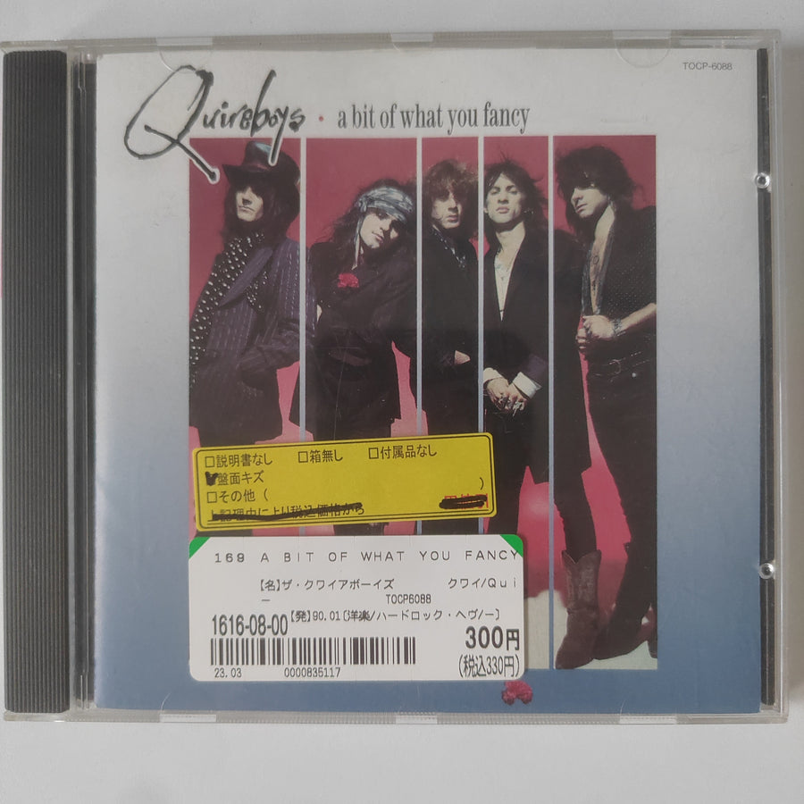 ซีดี The Quireboys - A Bit Of What You Fancy (CD) (VG+)