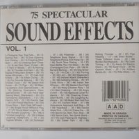 ซีดี No Artist - 75 Spectacular Sound Effects - Vol. 1 (CD) (VG+)