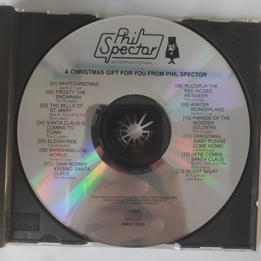 ซีดี Phil Spector - A Christmas  Gift For You  From Phil Spector (CD) (VG+)