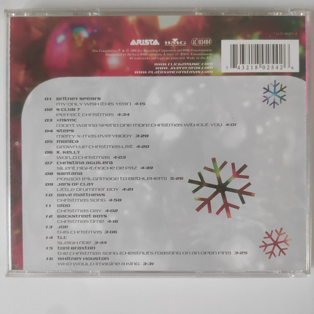 ซีดี Various - Platinum Christmas (CD) (VG+)