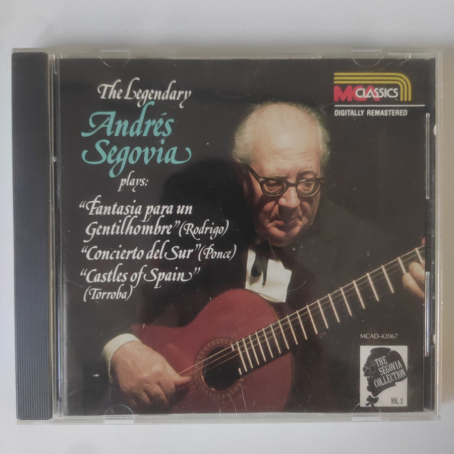 ซีดี Andrés Segovia - The Segovia Collection Vol. 2 CD VG+