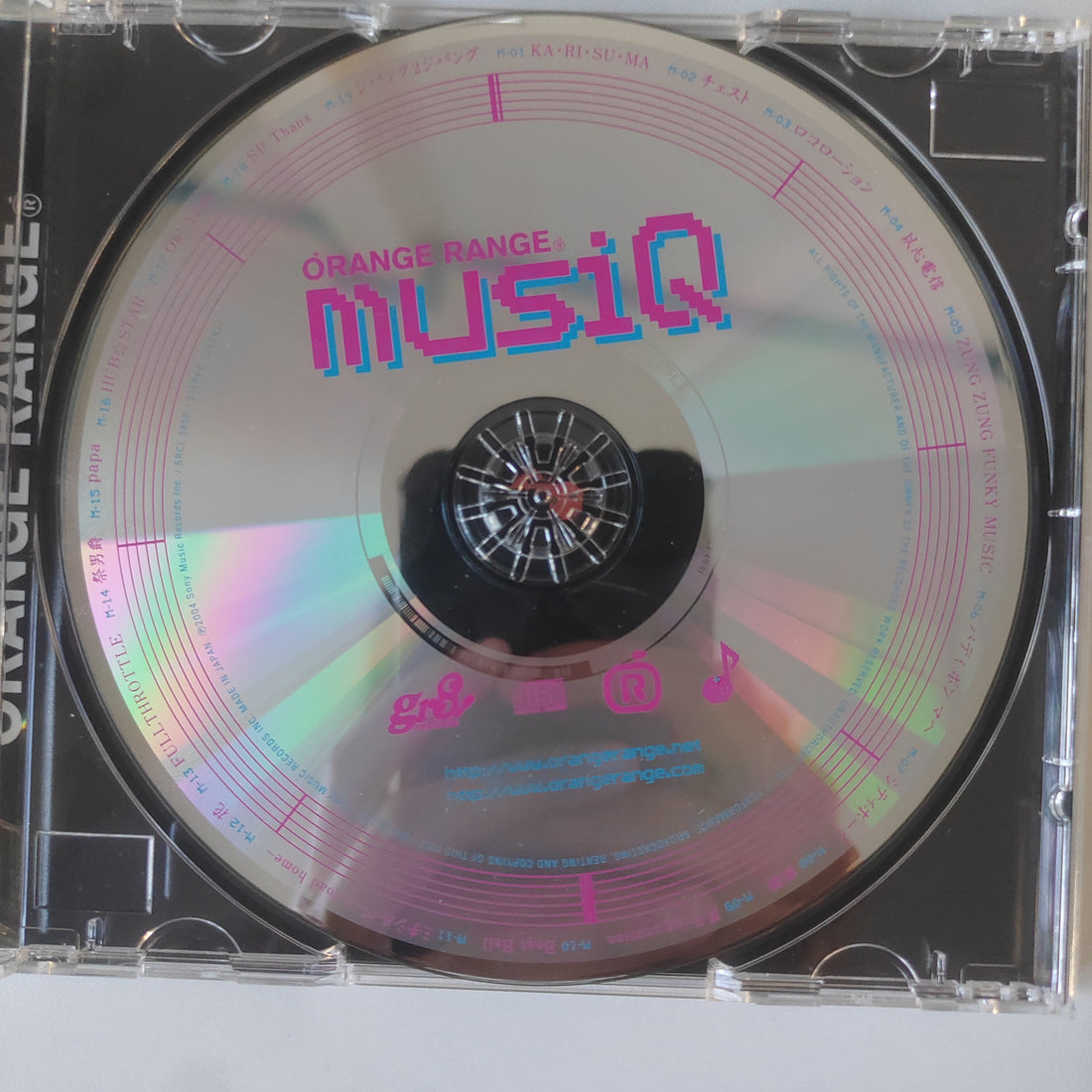 ซีดี ORANGE RANGE - MusiQ (CD) (VG+)