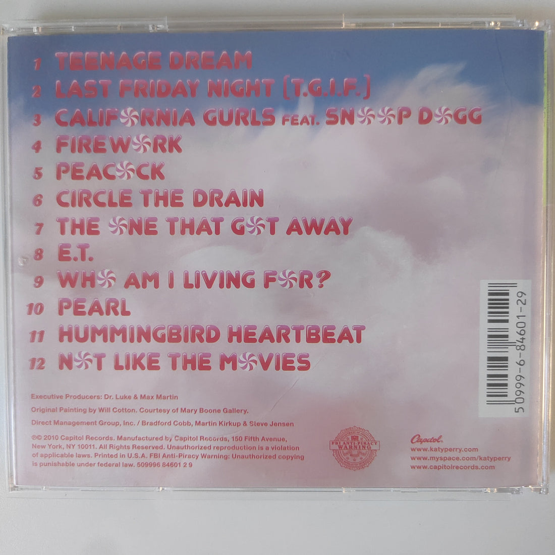 ซีดี Katy Perry - Teenage Dream CD VG+