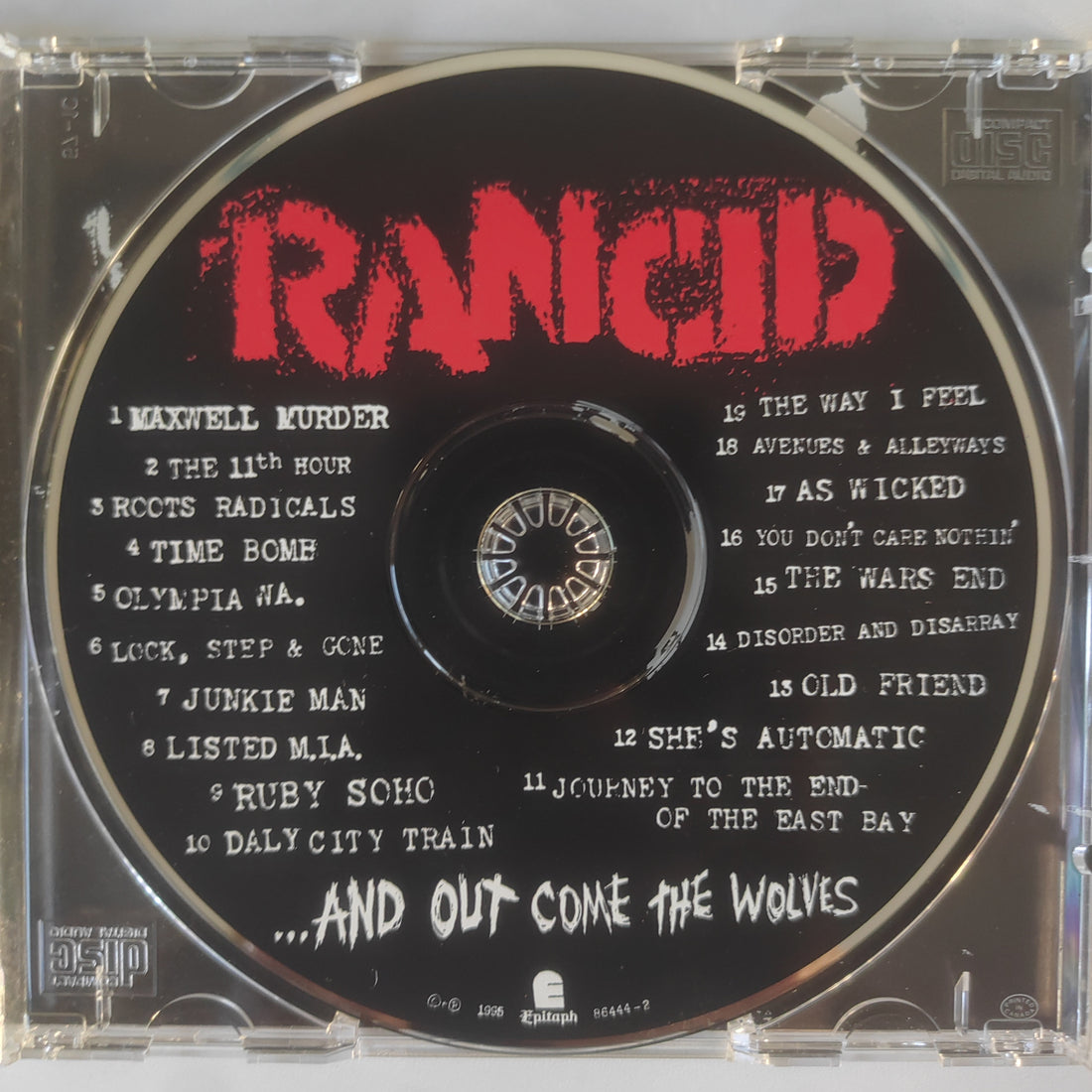 ซีดี Rancid - ...And Out Come The Wolves (CD) (VG+)