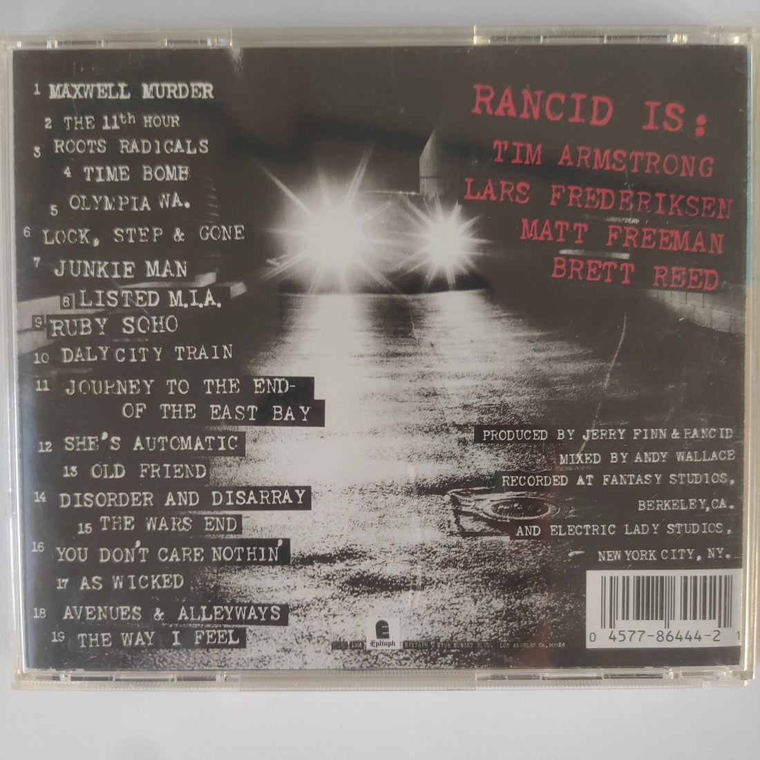 ซีดี Rancid - ...And Out Come The Wolves (CD) (VG+)