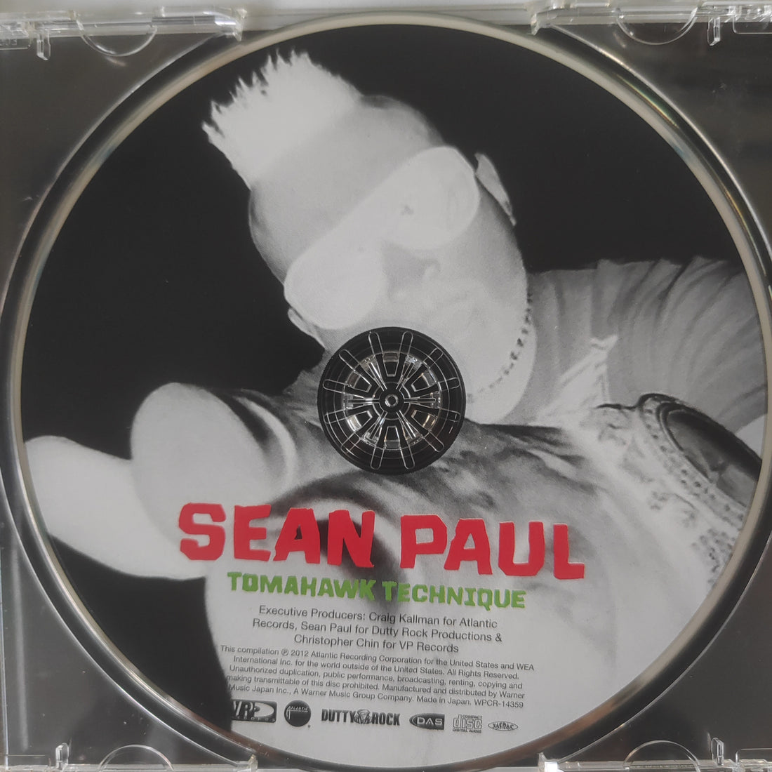 ซีดี Sean Paul - Tomahawk Technique (CD) (VG+)