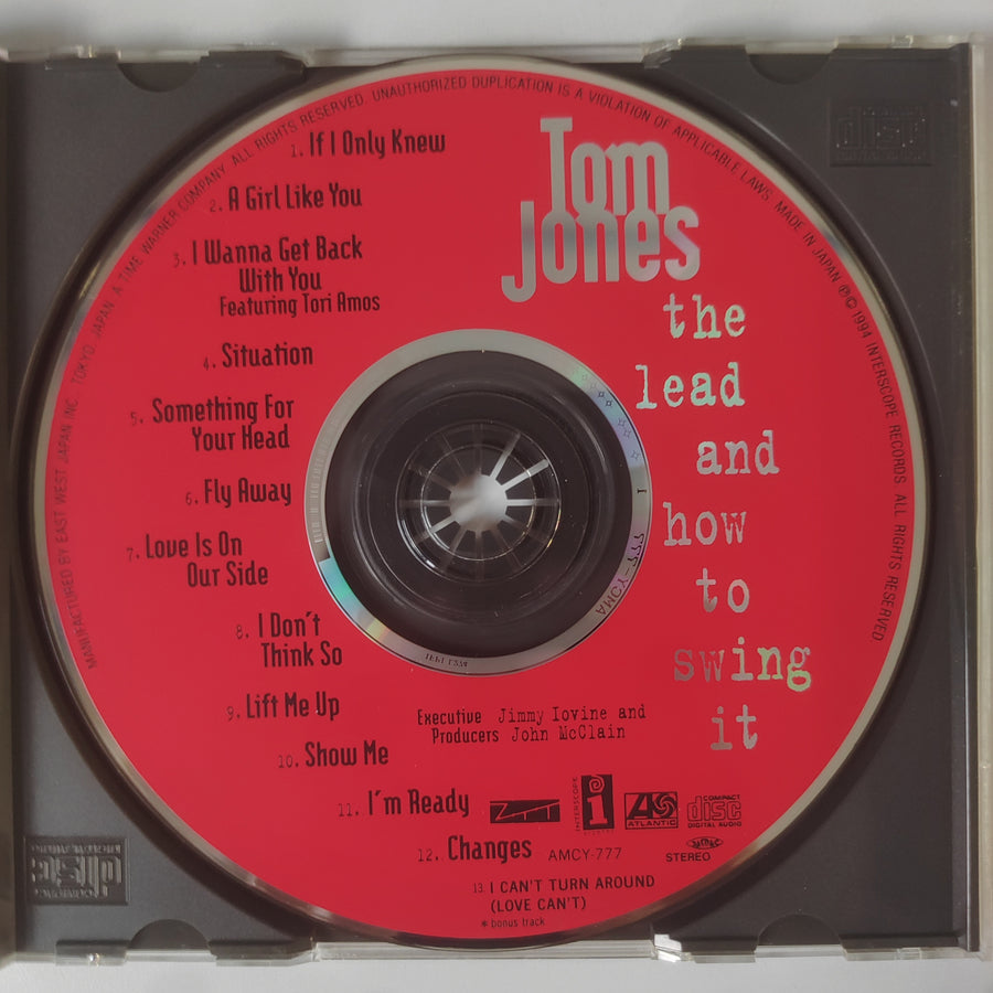 ซีดี Tom Jones - The Lead And How To Swing It (CD) (VG+)