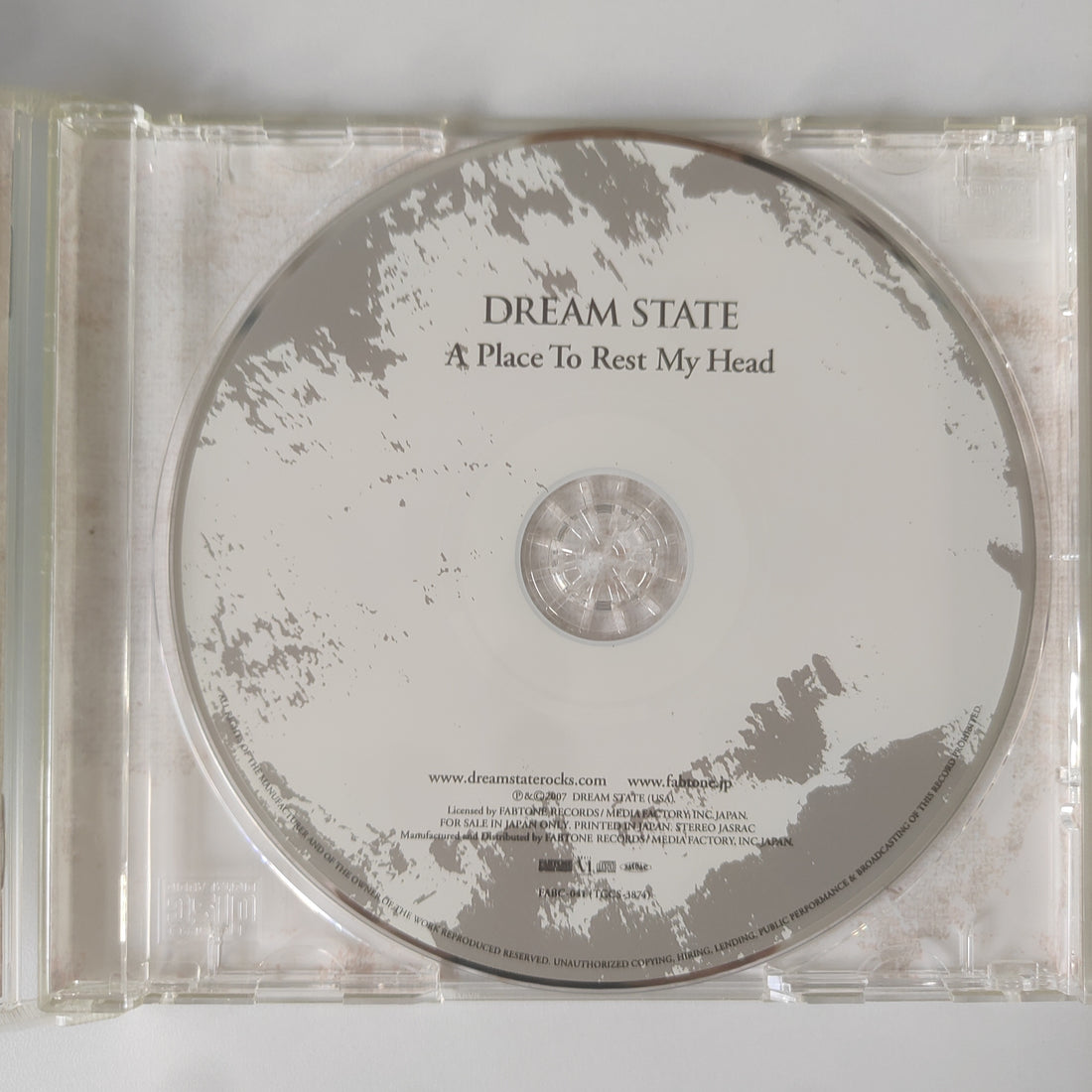 ซีดี Dream State - A Place To Rest My Head CD VG+