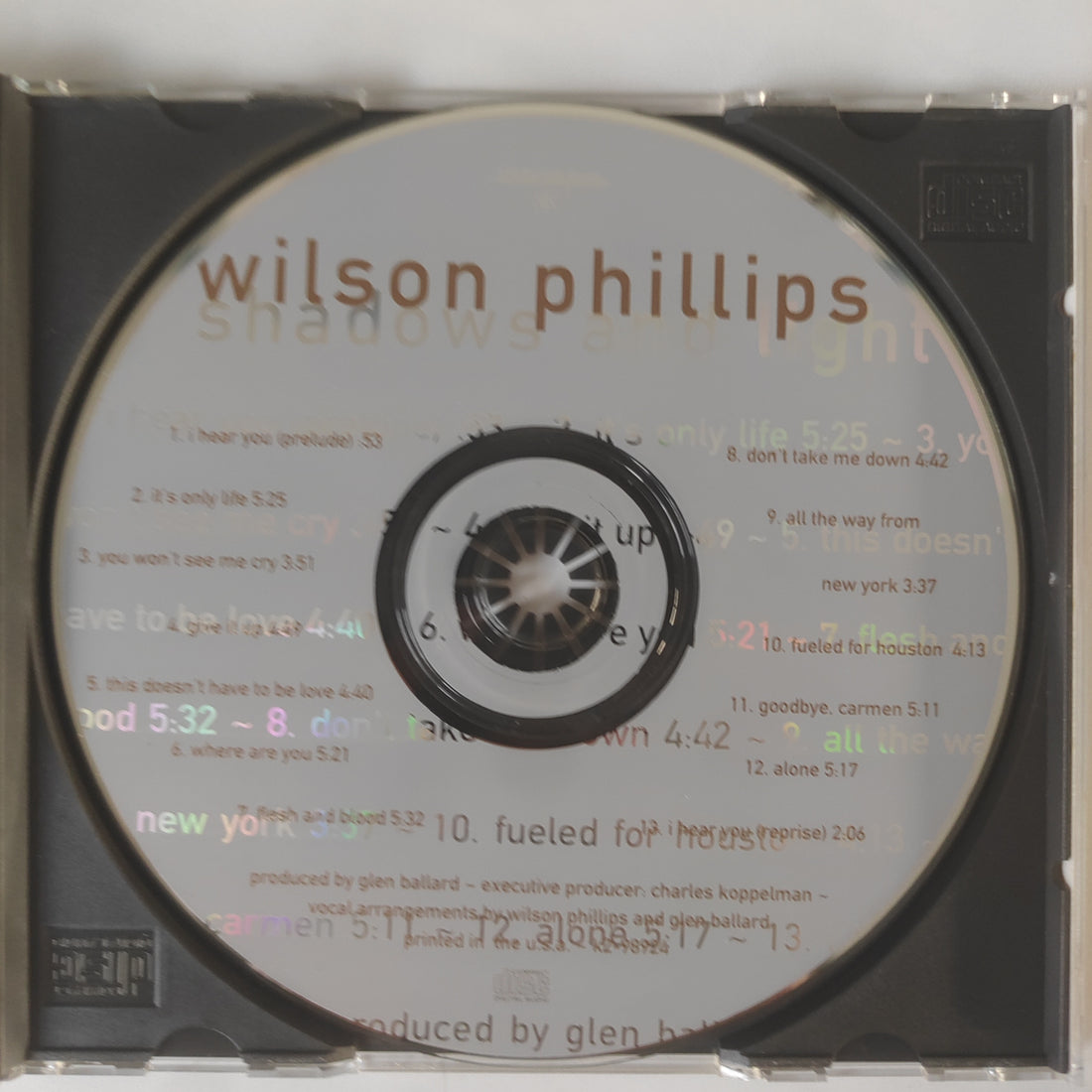 ซีดี Wilson Phillips - Shadows And Light (CD) (VG+)