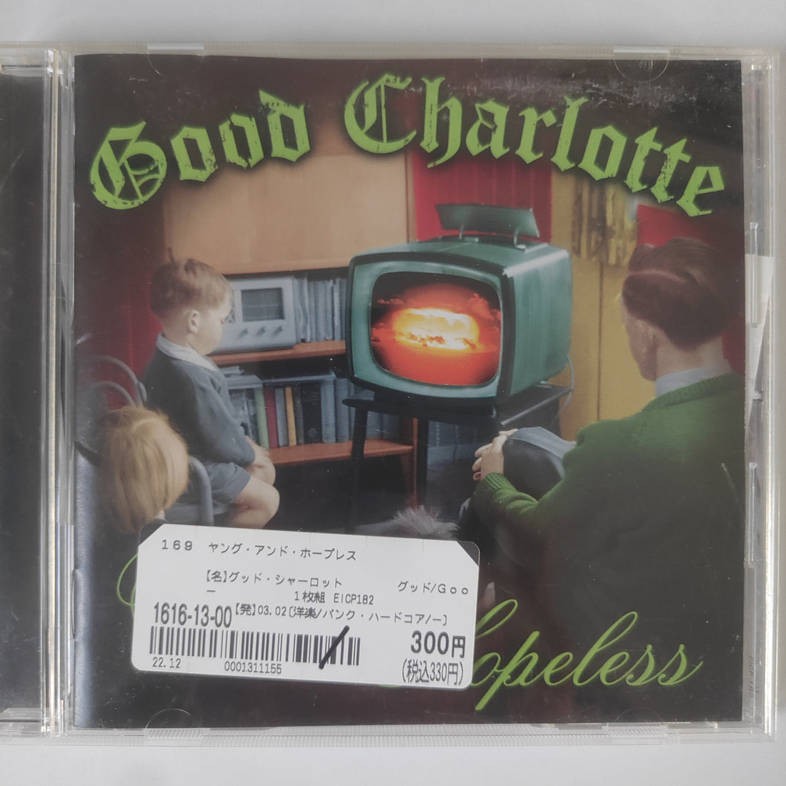 ซีดี Good Charlotte - The Young And The Hopeless (CD) (VG)