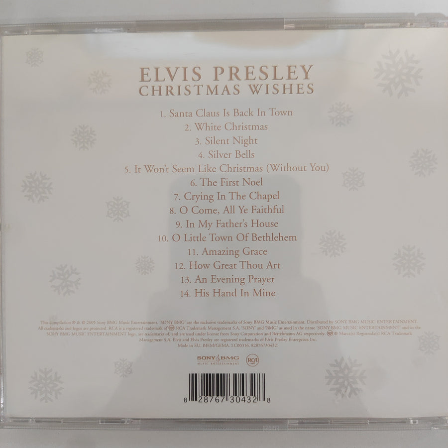 ซีดี Elvis Presley - Christmas Wishes (CD) (VG+)