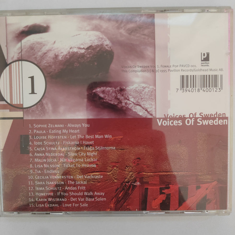 ซีดี Various - Voices Of Sweden - Vol 1 - Female Pop (CD) (VG)